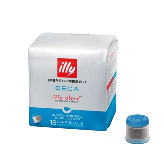 108 Cialde caffè Espresso Illy Iperespresso DECA 100% Arabica Decaffeinato