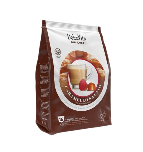 Dolce Vita Dolce Gusto®* CARAMELLO SALATO 16 Capsule