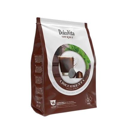 Dolce Vita Dolce Gusto®* CIOCCOMENTA 16 Capsule