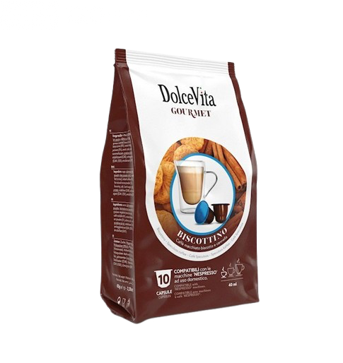 Dolce Vita Nespresso®* BISCOTTINO 10 Capsule