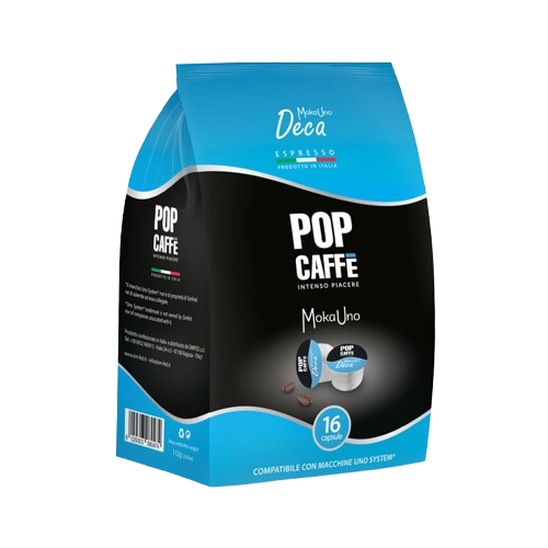 Pop Caffè 100 Capsule compatibili Illy Uno System ®*: Indesit ®, Maranello ®