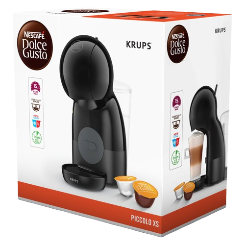 KRUPS NESCAFE' DOLCE GUSTO PICCOLO XS KP1A3B BLACK/GRAY