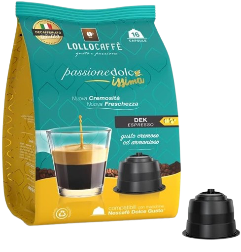 96 Capsule Lollo Caffè - Compatibili Dolce Gusto