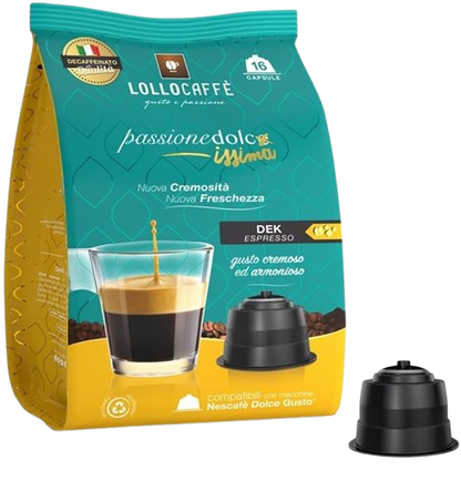 96 Capsule Lollo Caffè - Compatibili Dolce Gusto