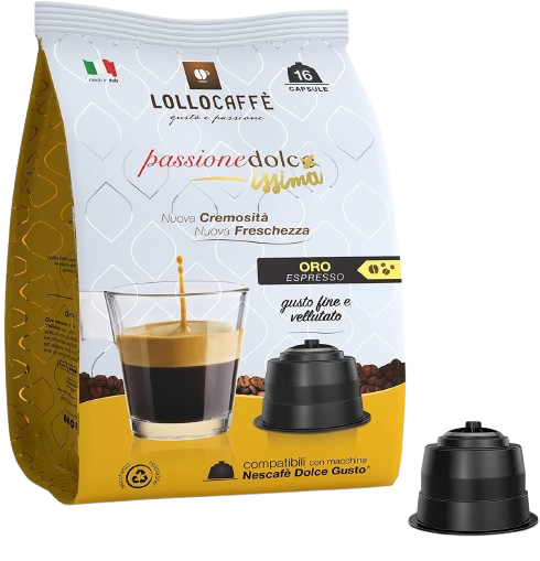 96 Capsule Lollo Caffè - Compatibili Dolce Gusto