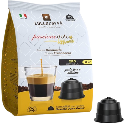 96 Capsule Lollo Caffè - Compatibili Dolce Gusto