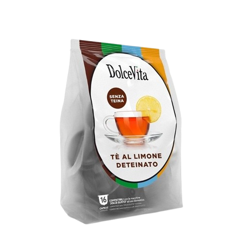 Dolce Vita Dolce Gusto®* TE' DETEINATO AL LIMONE 16 Capsule