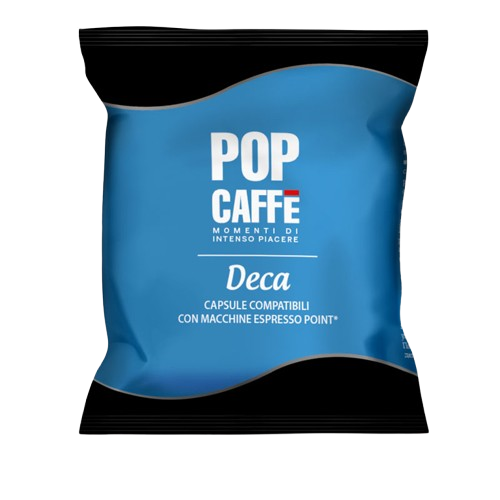 Pop Caffè Decaffeinato 100 Capsule compatibili Lavazza Espresso Point ®*