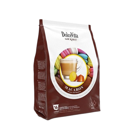 Dolce Vita Dolce Gusto®* MACARON ALLA MANDORLA 16 Capsule