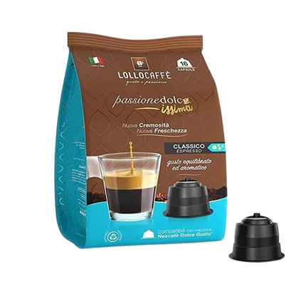 96 Capsule Lollo Caffè - Compatibili Dolce Gusto